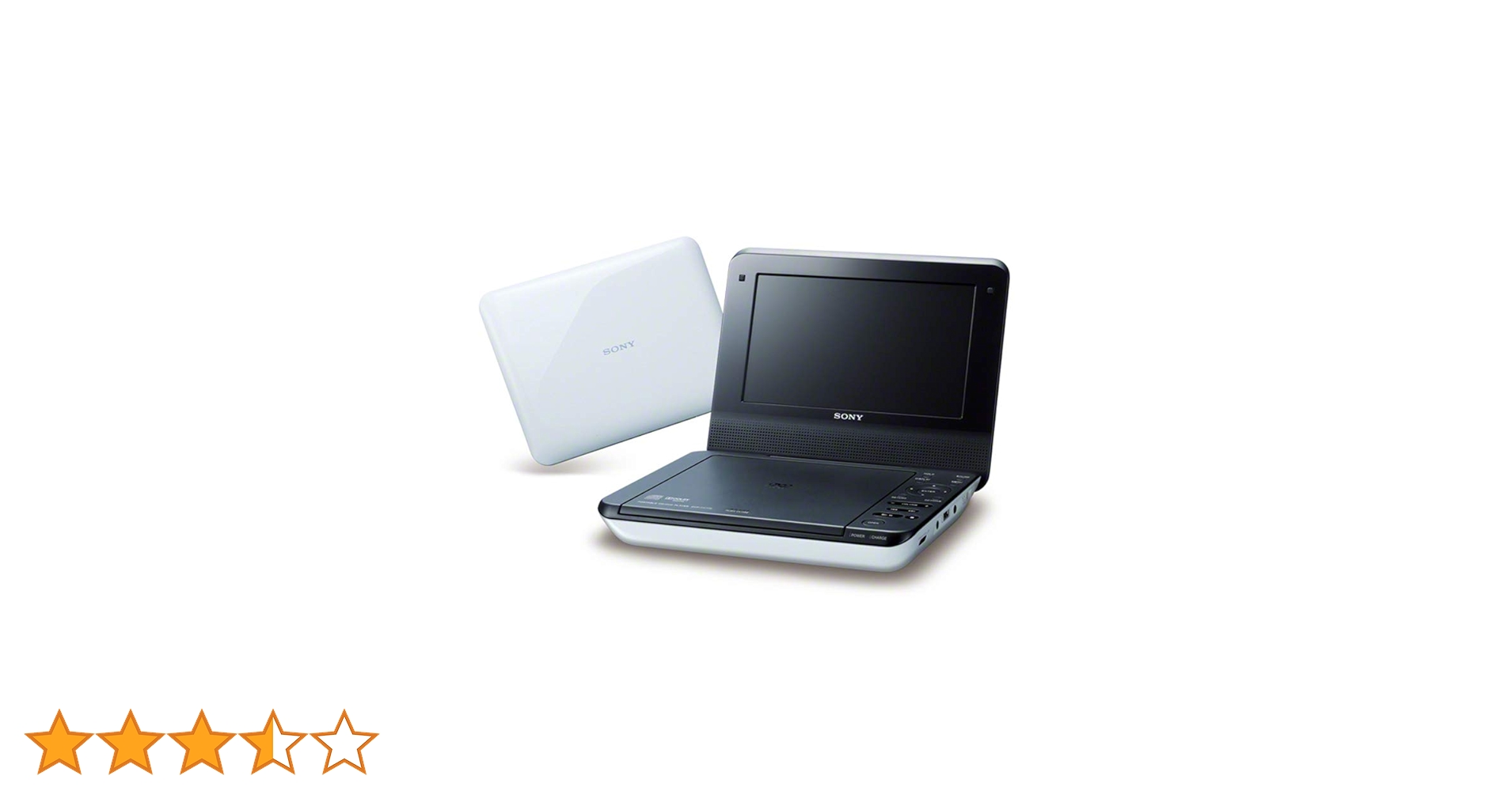 Amazon | ソニー 7V型 ポータブルDVDプレーヤー ホワイト DVP-FX780 WC